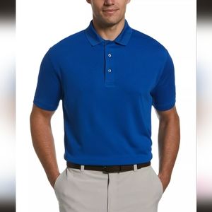 Men's Airflux Solid Golf Polo Shirt Medium
